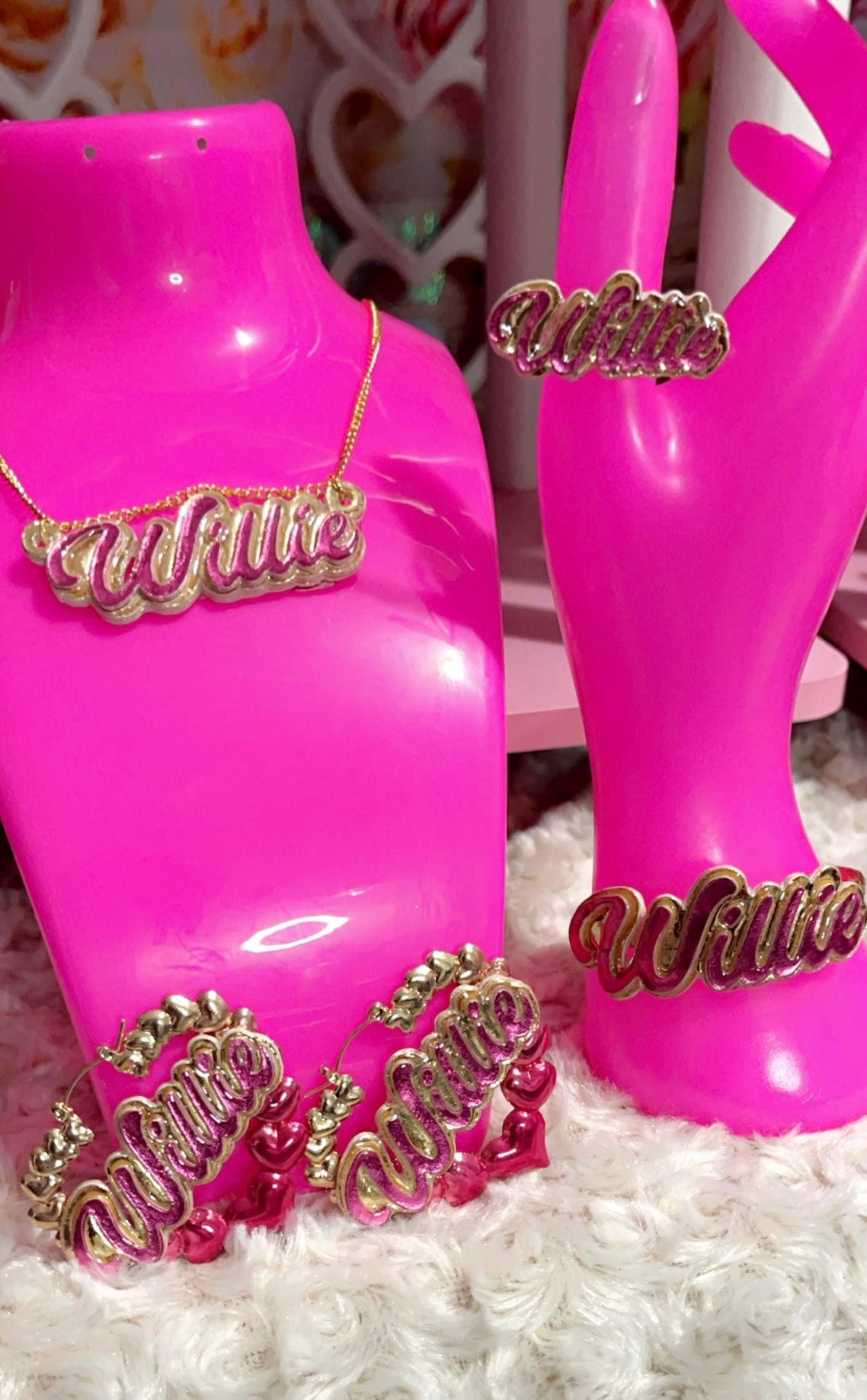 CUSTOM ADULT NAME 4 PIECE SET