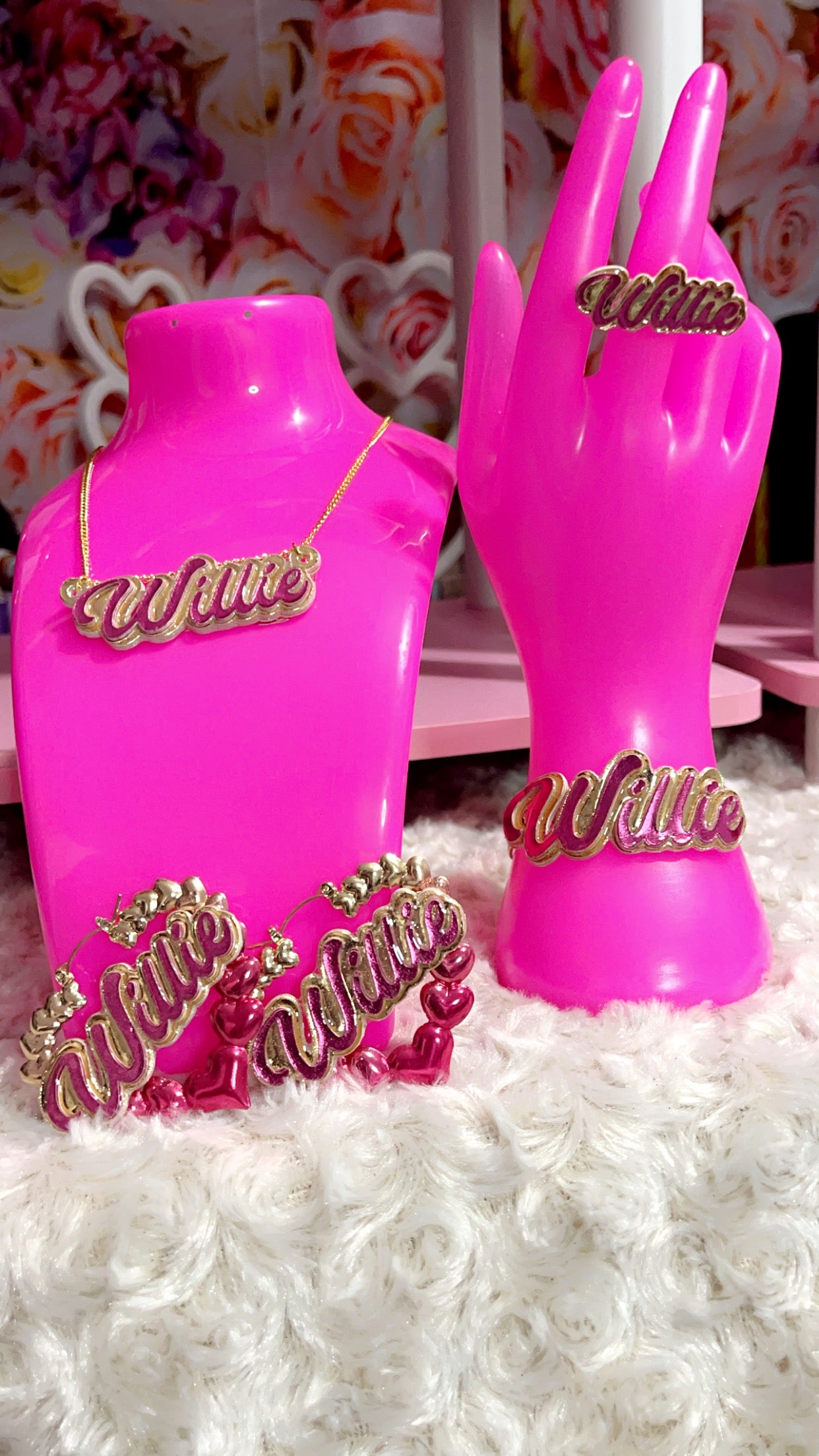 CUSTOM ADULT NAME 4 PIECE SET