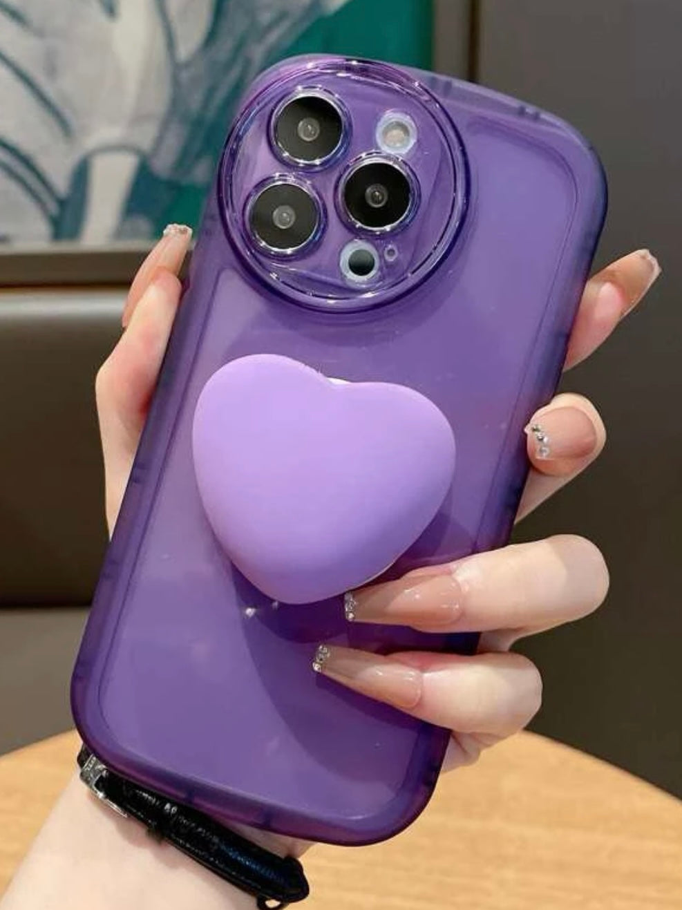 Purple Heart iPhone Case